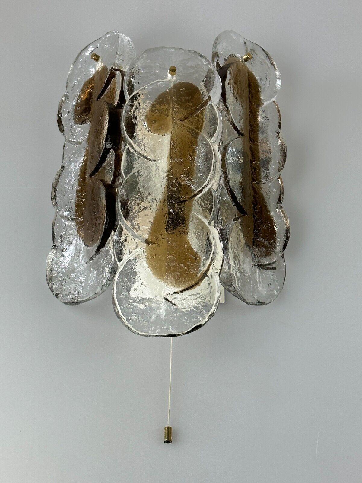 60er 70er Jahre Lampe Licht Wandlampe J.T. Citrus-Eiscreme-Glas von Kalmar Österreich (Ende des 20. Jahrhunderts) im Angebot