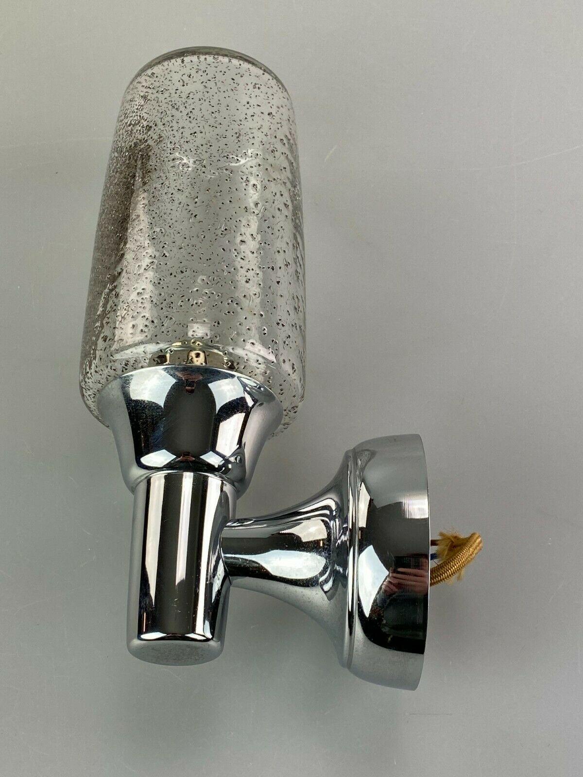 German 60s 70s Lamp Light Wall Lamp Wall Sconce Hillebrand Space Age Design For Sale