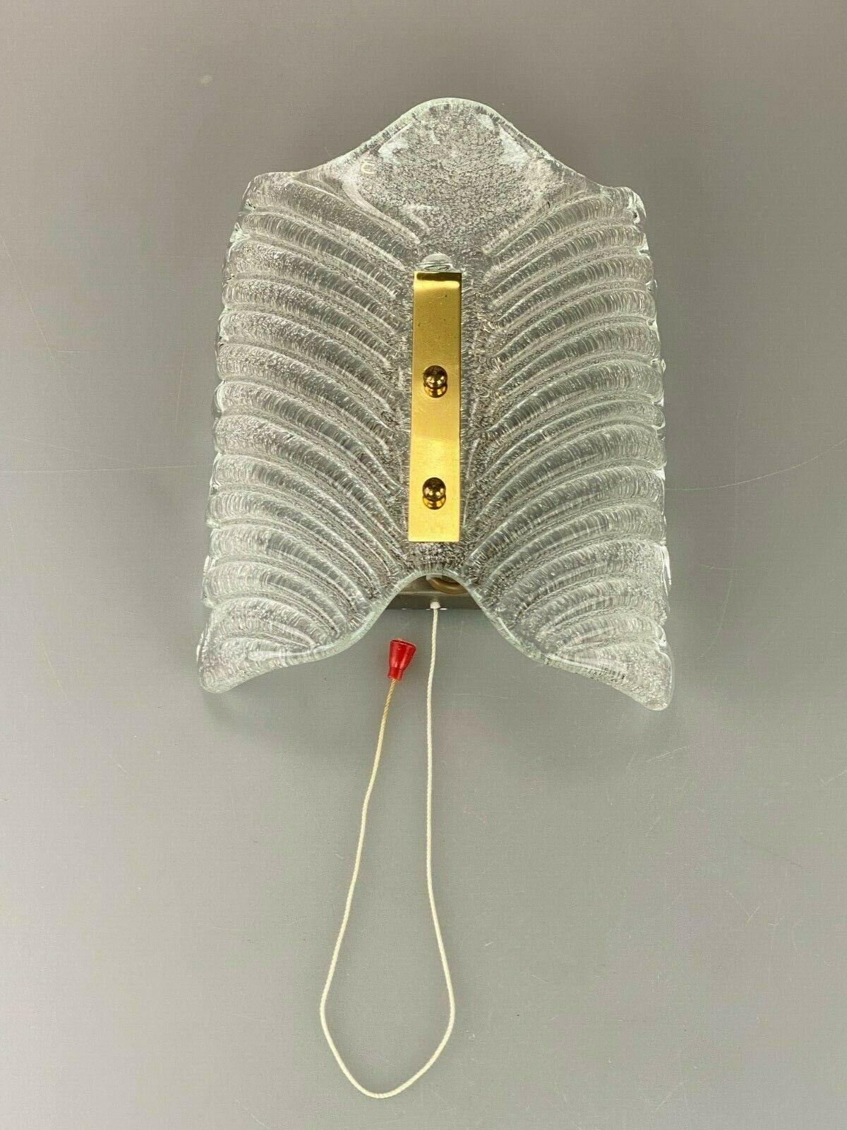 60s 70s Lamp Light Wall Lamp Wall Sconce Ice Glass Space Age Design

Object: wall lamp

Manufacturer: Fischer lights

Condition: good

Age: around 1960-1970

Dimensions:

20.5cm x 11.5cm x 23.5cm

Other notes:

The pictures serve as