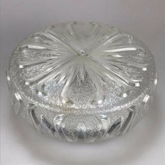 60s 70s Luminaria Plafoniere Flush Mount Cristal Space Age Design