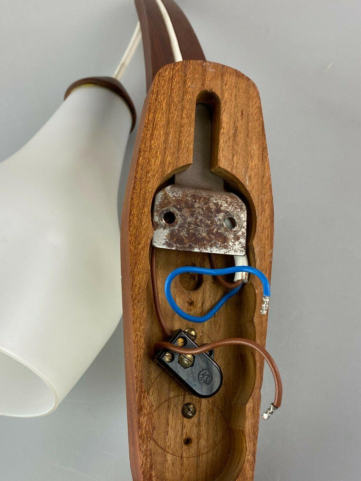 60s 70s Lámpara Teka Light Wall Lamp Uno & Östen Kristiansson Luxus en venta 4