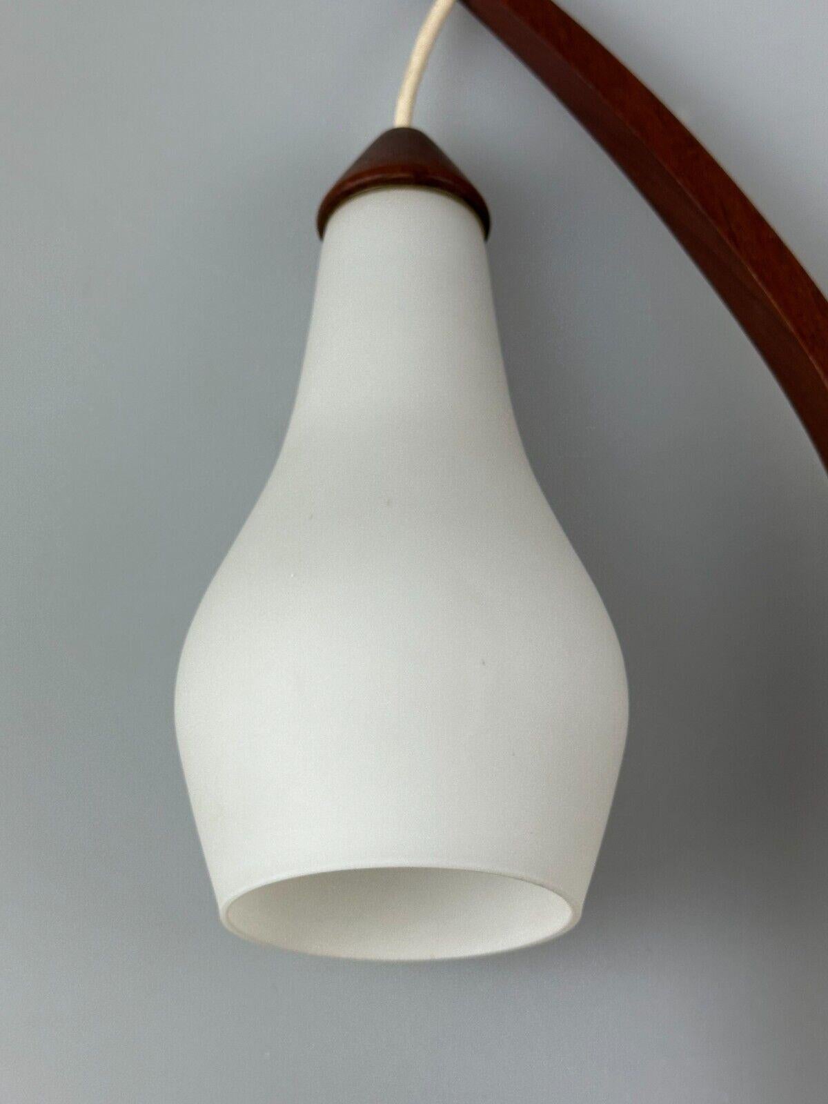 Swedish 60s 70s Lamp Teak Light Wall Lamp Uno & Östen Kristiansson Luxus  For Sale