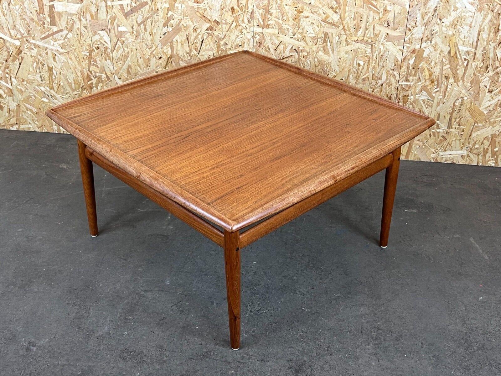 60s 70s large teak coffee table side table Grete Jalk for Glostrup 5