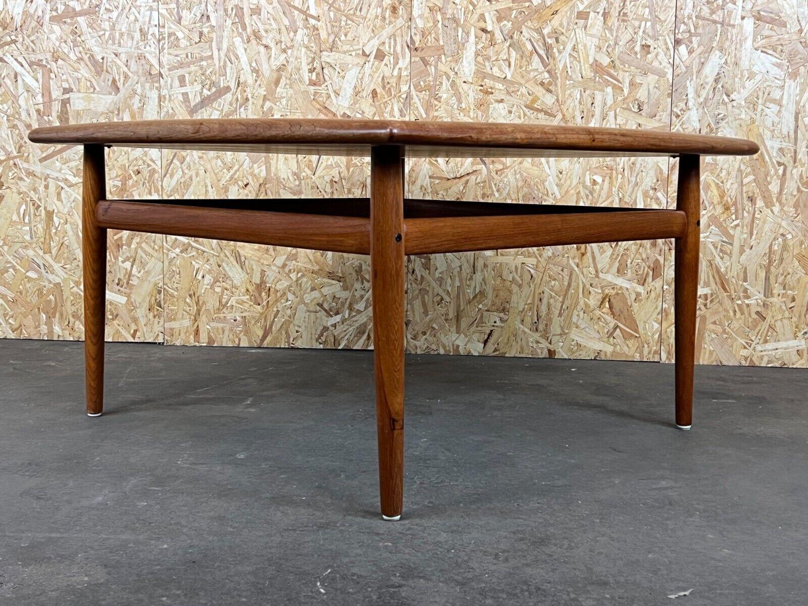 60s 70s large teak coffee table side table Grete Jalk for Glostrup 6