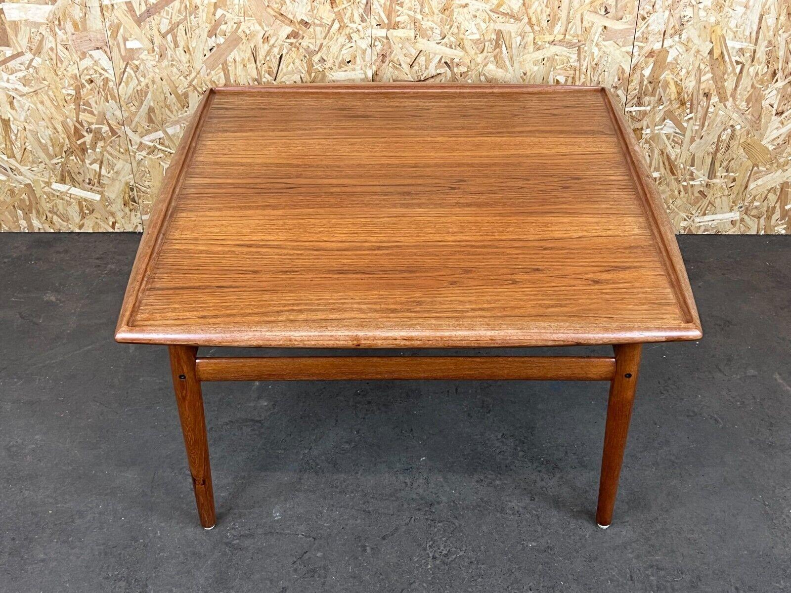 Late 20th Century 60s 70s large teak coffee table side table Grete Jalk for Glostrup