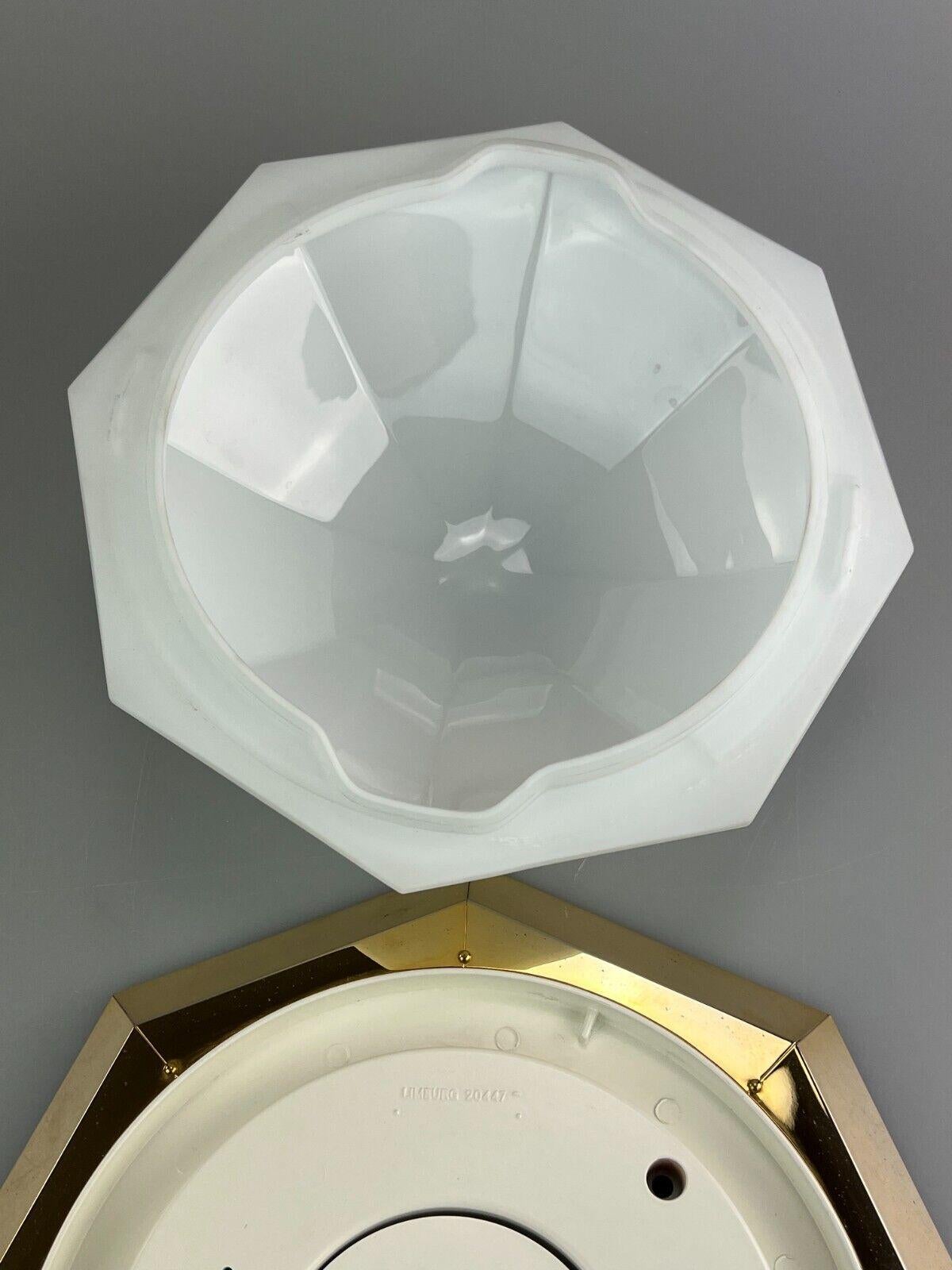 60s 70s Limburg Glashütte Plafoniere Ceiling Lamp Glass Space Design Lamp For Sale 4