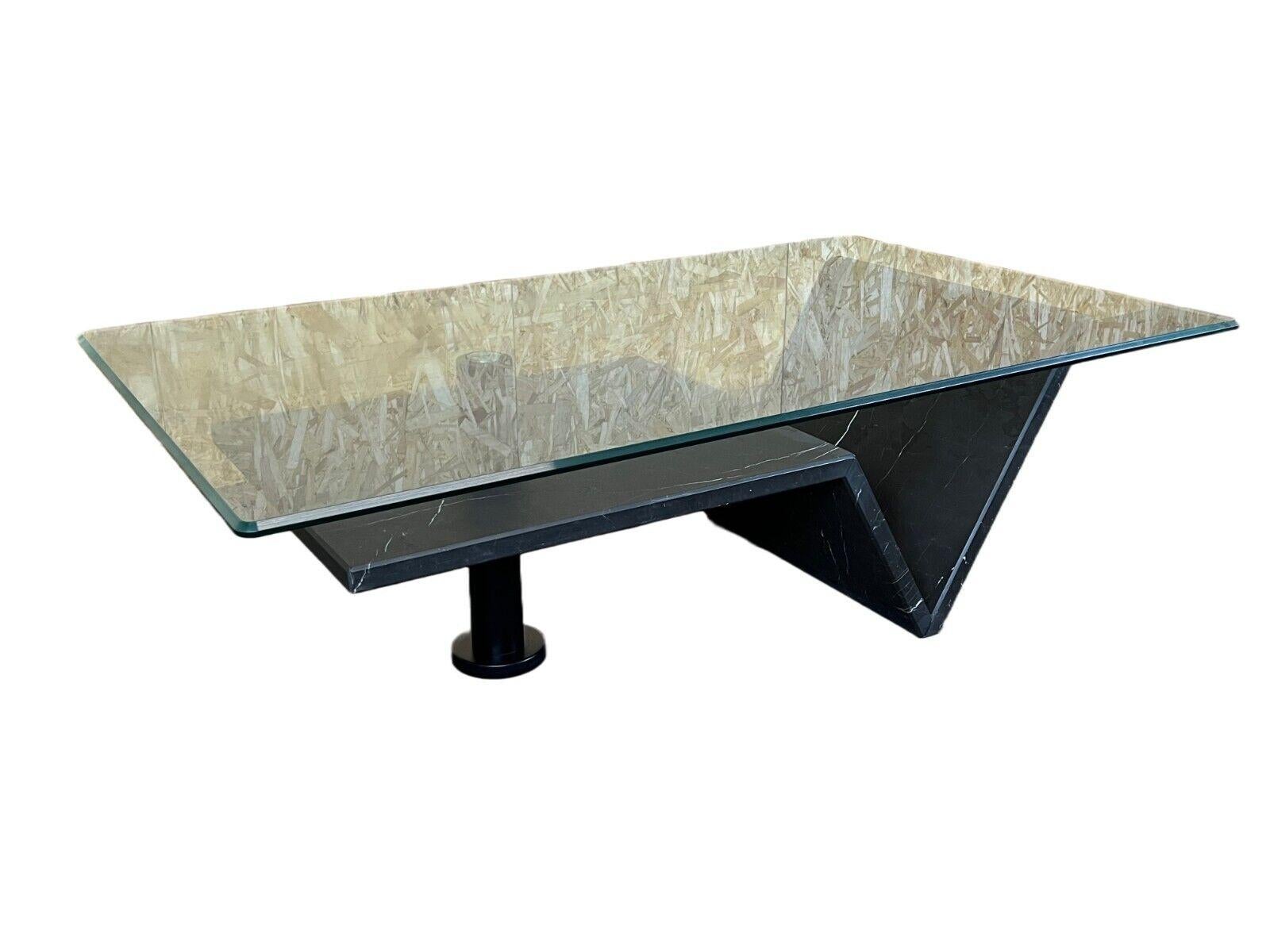 60s 70s Marble Table Coffee Table Glass Table Marble Space Age Design

Object: coffee table

Manufacturer:

Condition: good

Age: around 1960-1970

Dimensions:

Length = 125.5cm
Depth = 75.5cm
Height = 40cm

Other notes:

The pictures serve as part