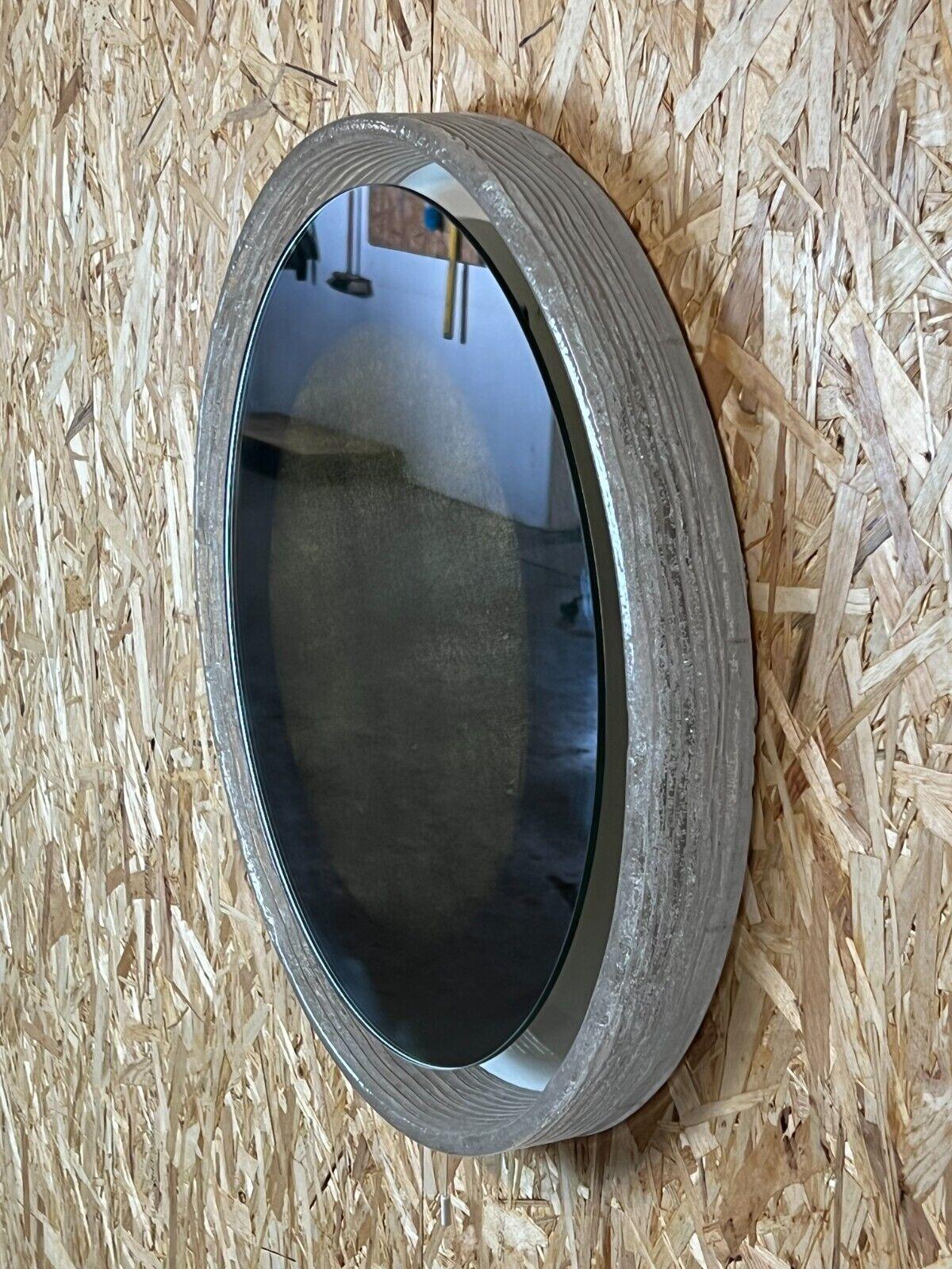 Late 20th Century 60s 70s Mirror Wall Mirror Hillebrand Acrylic Space Age Design For Sale