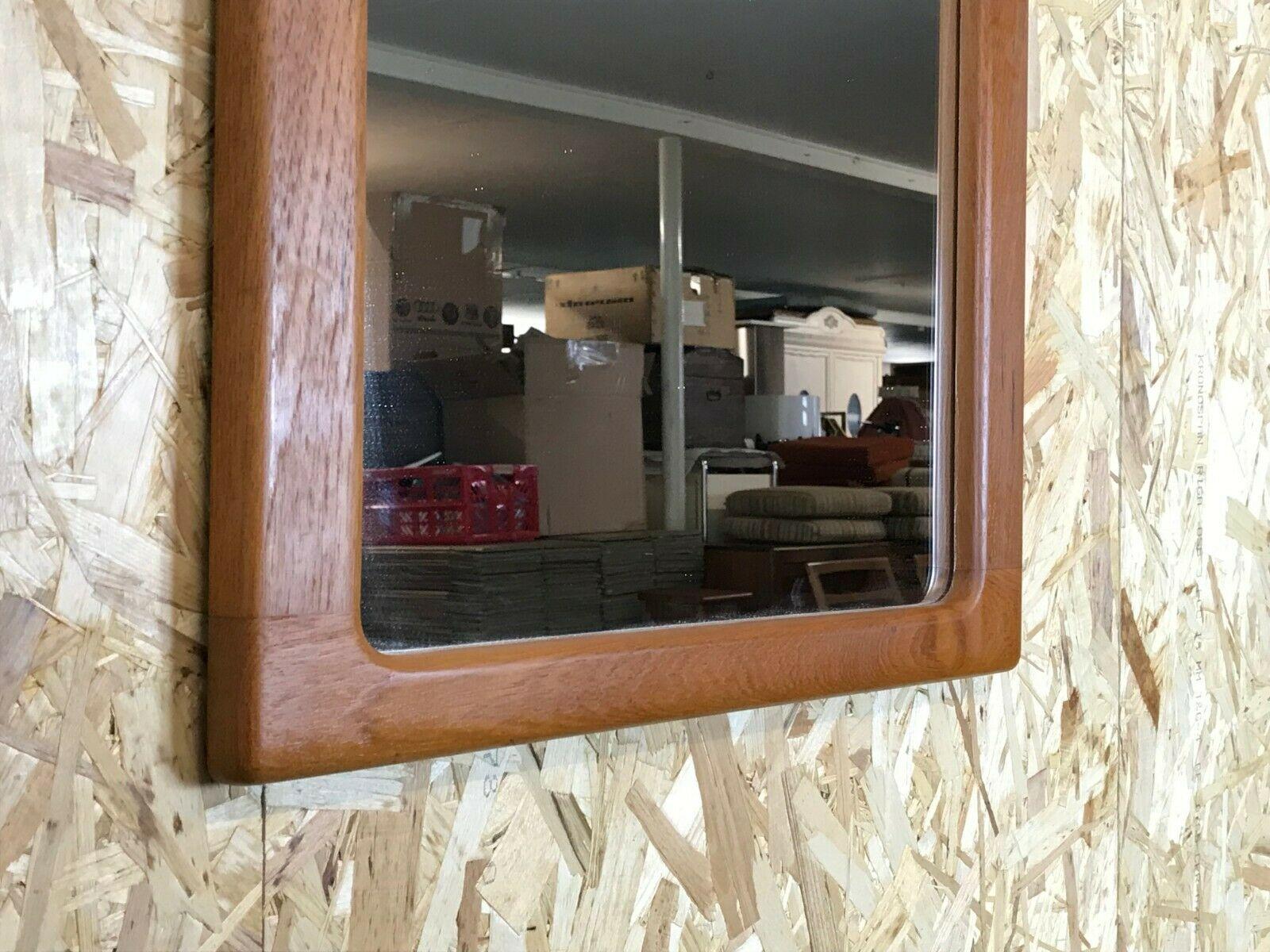 60s 70s Mirror Wall Mirror Teak Mirror Silkeborg No. 248 Danish Design 2
