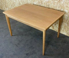 60s 70s Oak Dining Table Danish Grete Jalk for Glostrup Design