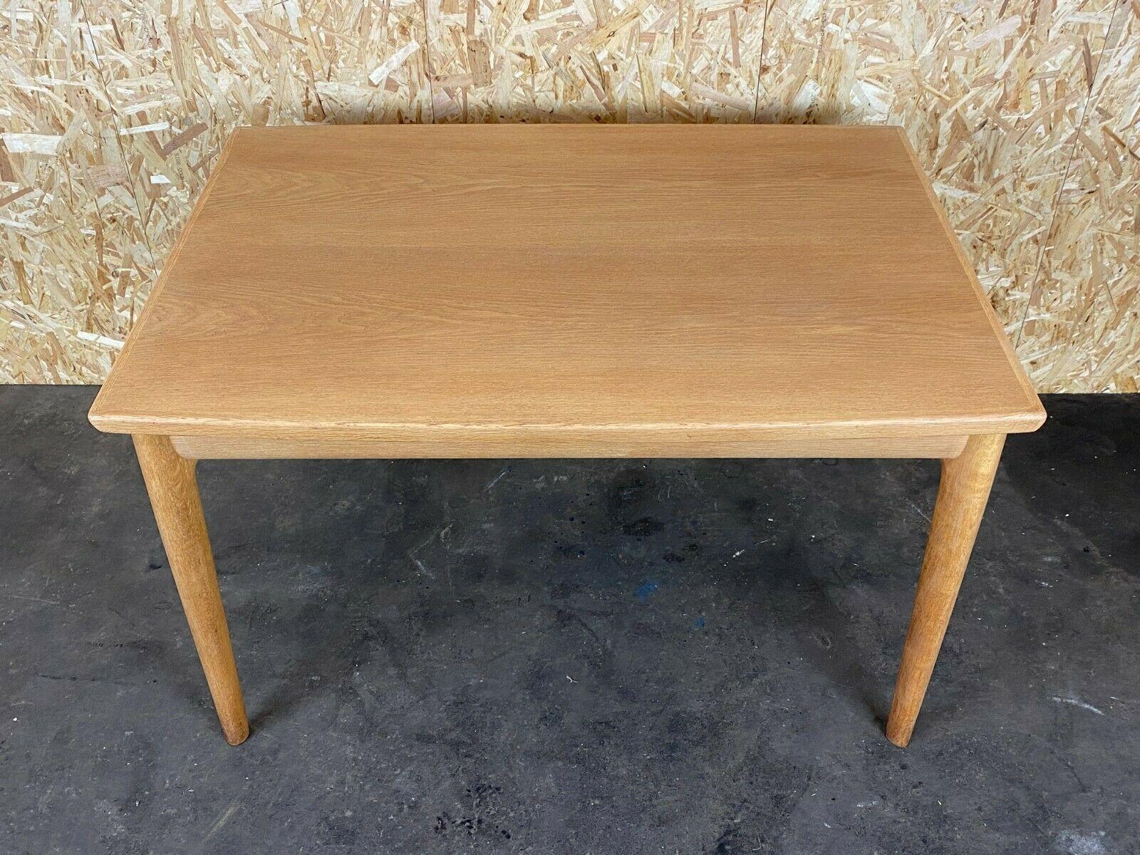 Late 20th Century 60s 70s Oak Dining Table Danish Grete Jalk for Glostrup Design For Sale