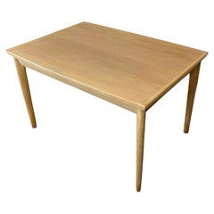 Table de salle à manger en chêne danoise Grete Jalk pour Glostrup Design, années 60/70