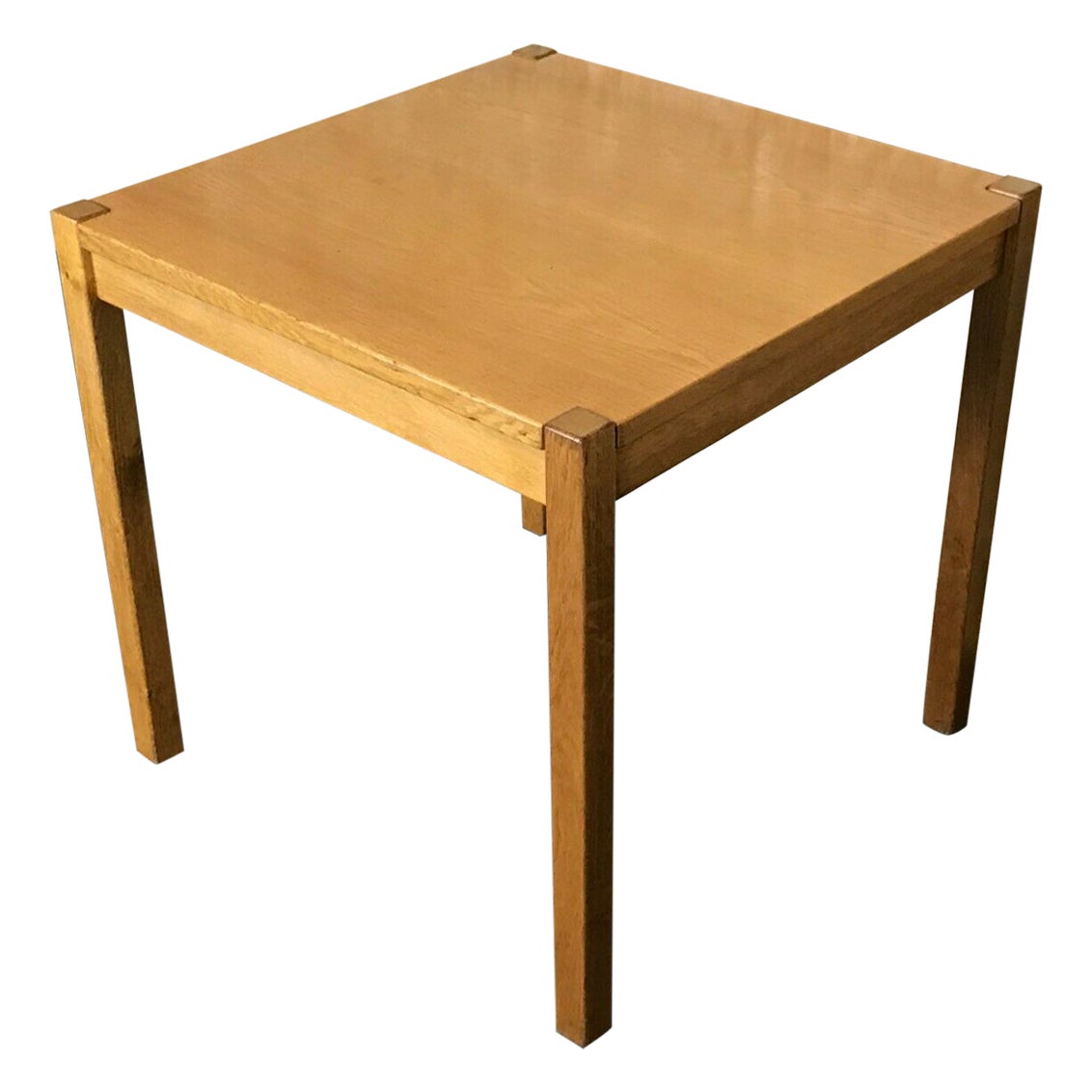 Table de salle à manger en chêne au design danois moderne et danois des années 60 et 70, Danemark