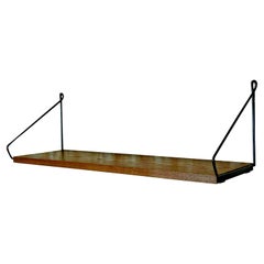 Étagère murale en chêne des années 60 et 70 WHB Stringregal Design danois