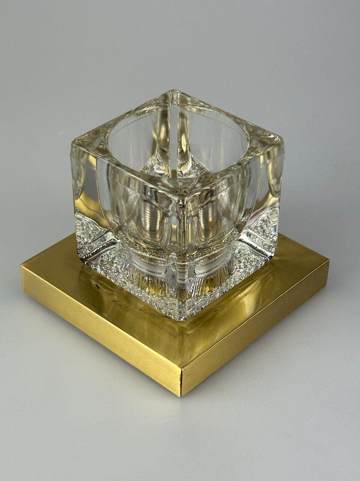 Plafonnier Cube Peill & Putzler des années 60 et 70, design d'espace en verre glacé en vente 4