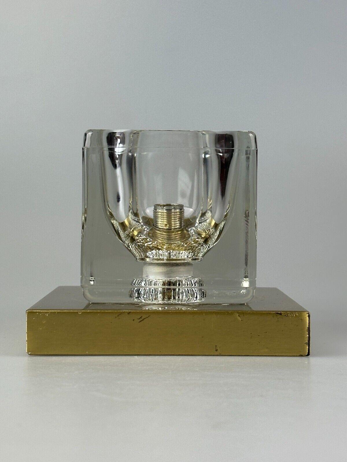 Allemand Plafonnier Cube Peill & Putzler des années 60 et 70, design d'espace en verre glacé en vente