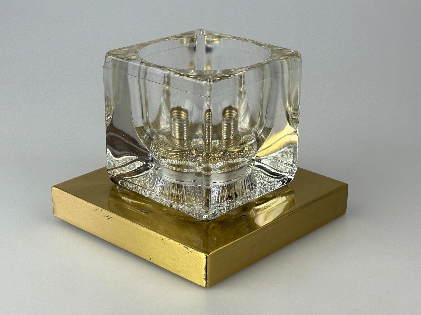 Plafonnier Cube Peill & Putzler des années 60 et 70, design d'espace en verre glacé en vente 2