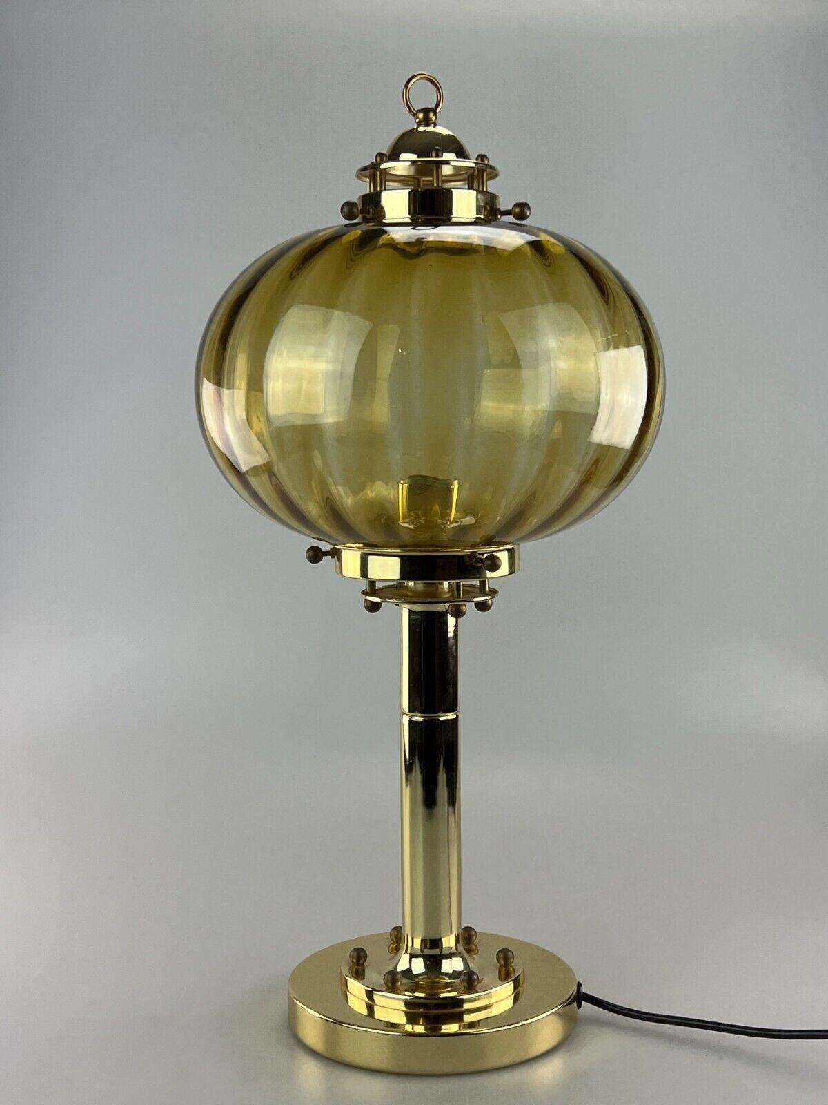 60s 70s Peill & Putzler Germany table lamp lamp light glass design In Good Condition In Neuenkirchen, NI