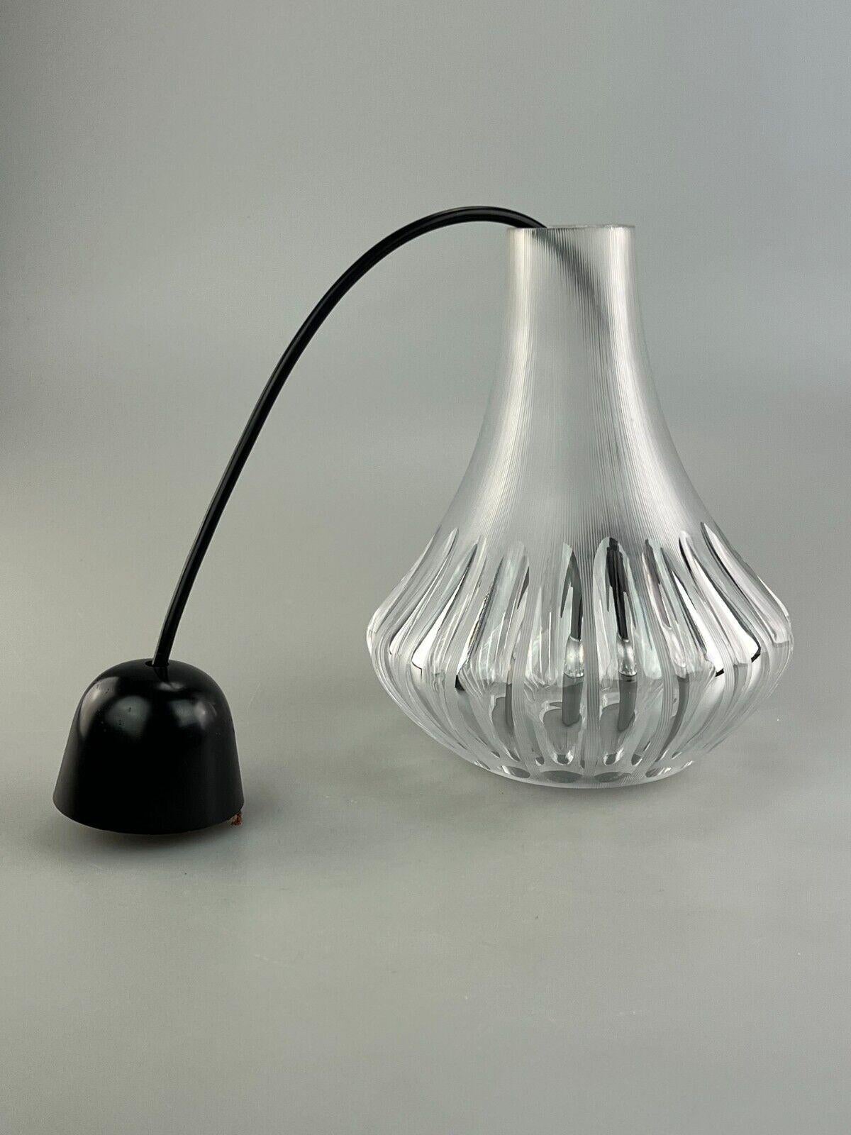 60s 70s Peill & Putzler Hanging Lamp Ceiling Lamp Glass Space Design Lamp 4