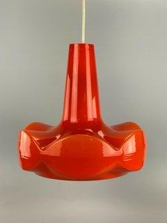 60er Jahre 70er Jahre Peill & Putzler Hängeleuchte Deckenlampe Glas Space Design Lampe
