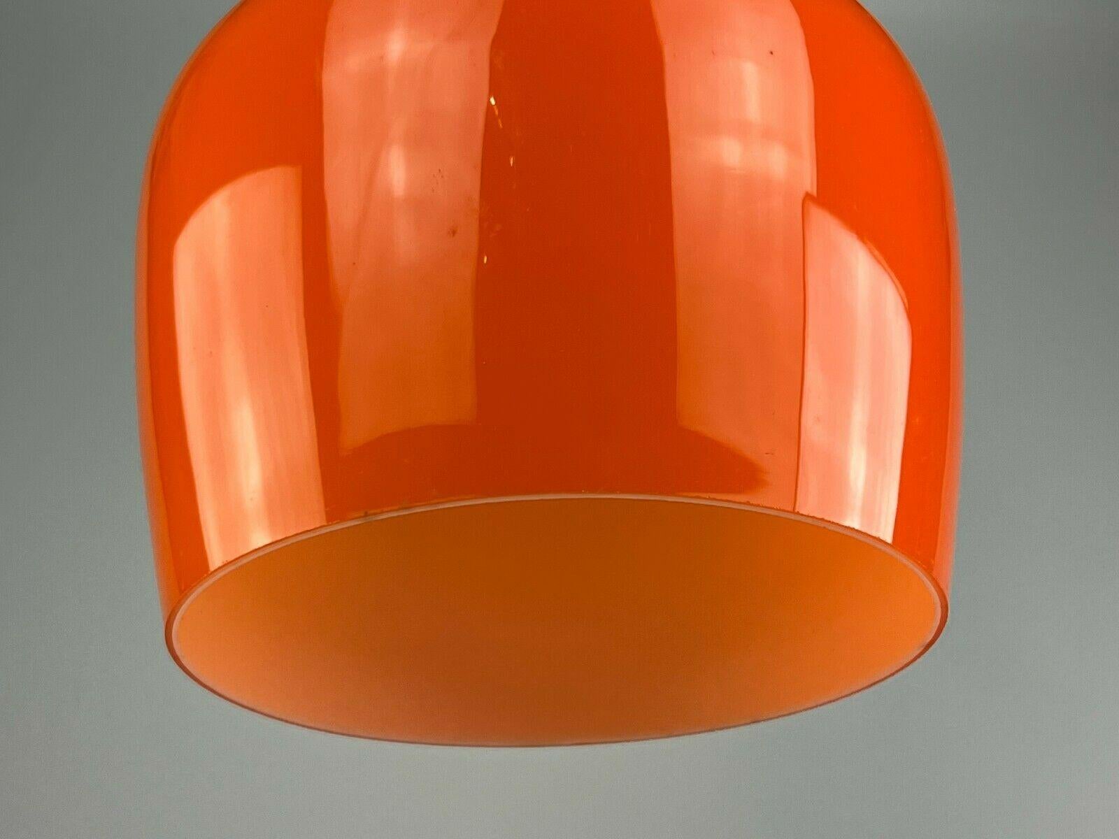 60s 70s Peill & Putzler Hanging Lamp Ceiling Lamp Glass Space Design Lamp In Good Condition For Sale In Neuenkirchen, NI