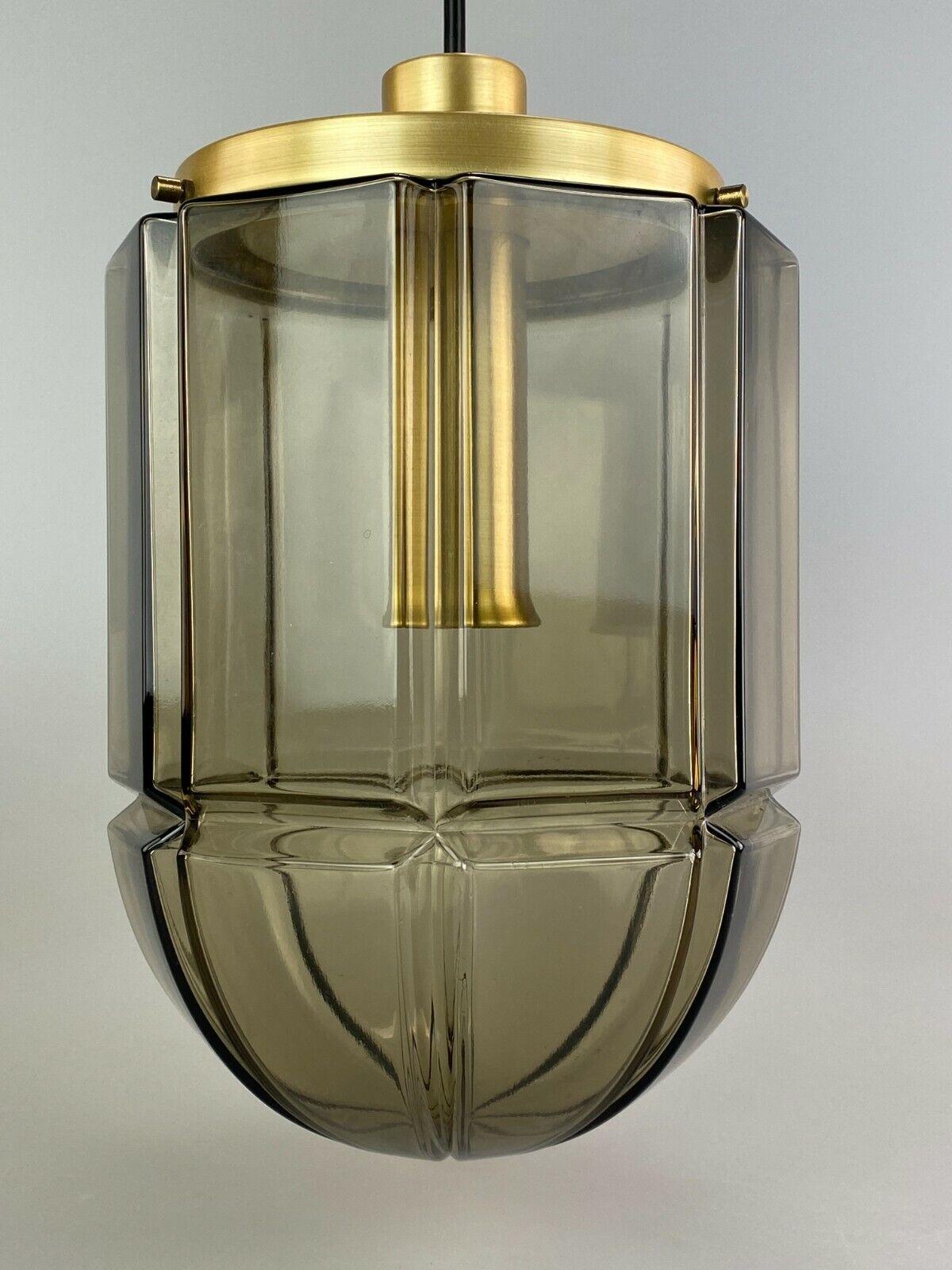 60s 70s Peill & Putzler Hanging Lamp Ceiling Lamp Glass Space Design Lamp 1