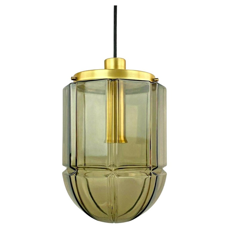60er Jahre 70er Jahre Peill and Putzler Hängeleuchte Deckenlampe Glas Space  Design Lampe im Angebot bei 1stDibs