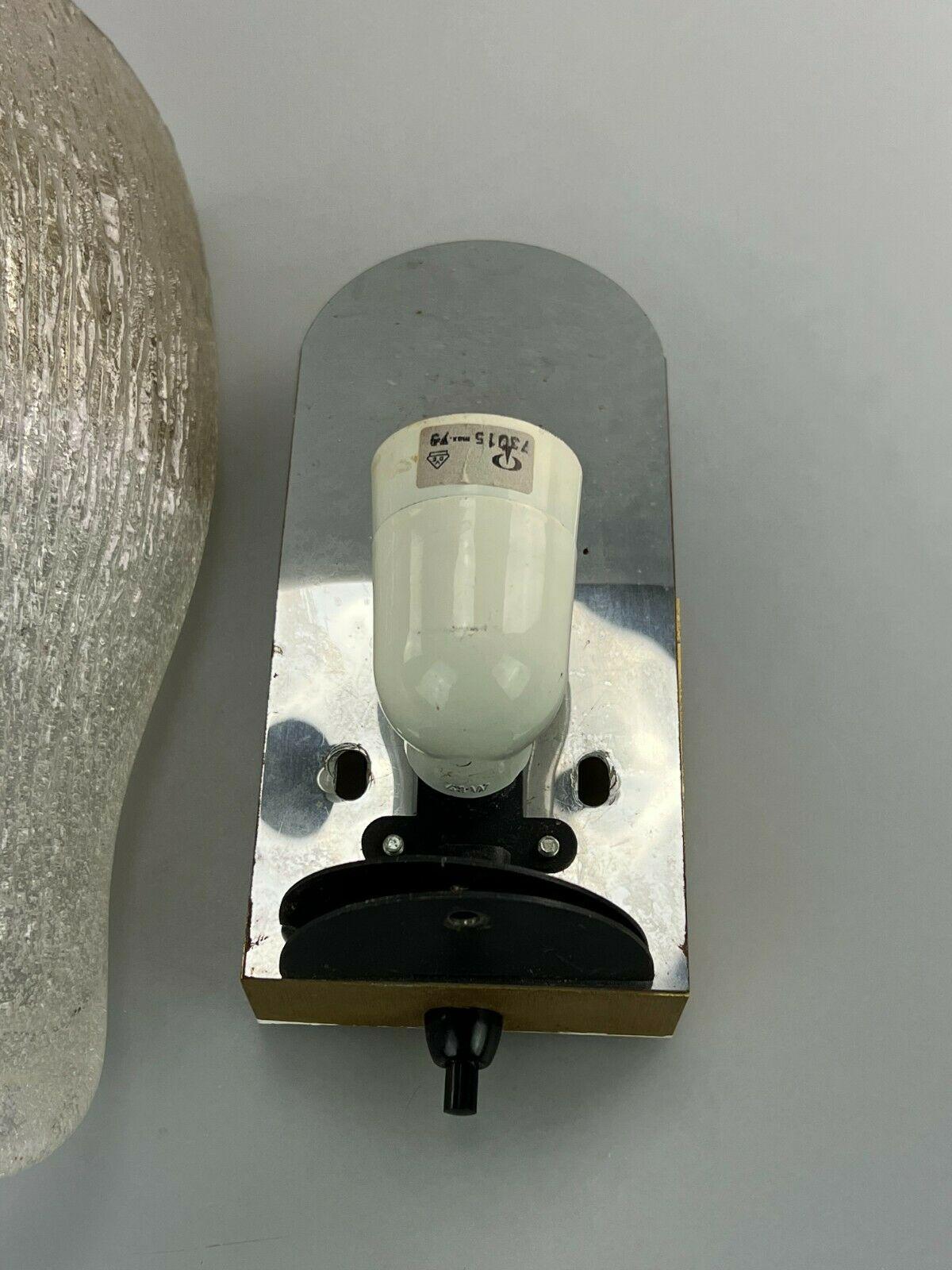 60s 70s Peill & Putzler Wall Lamp Glass Space Design Lamp For Sale 7
