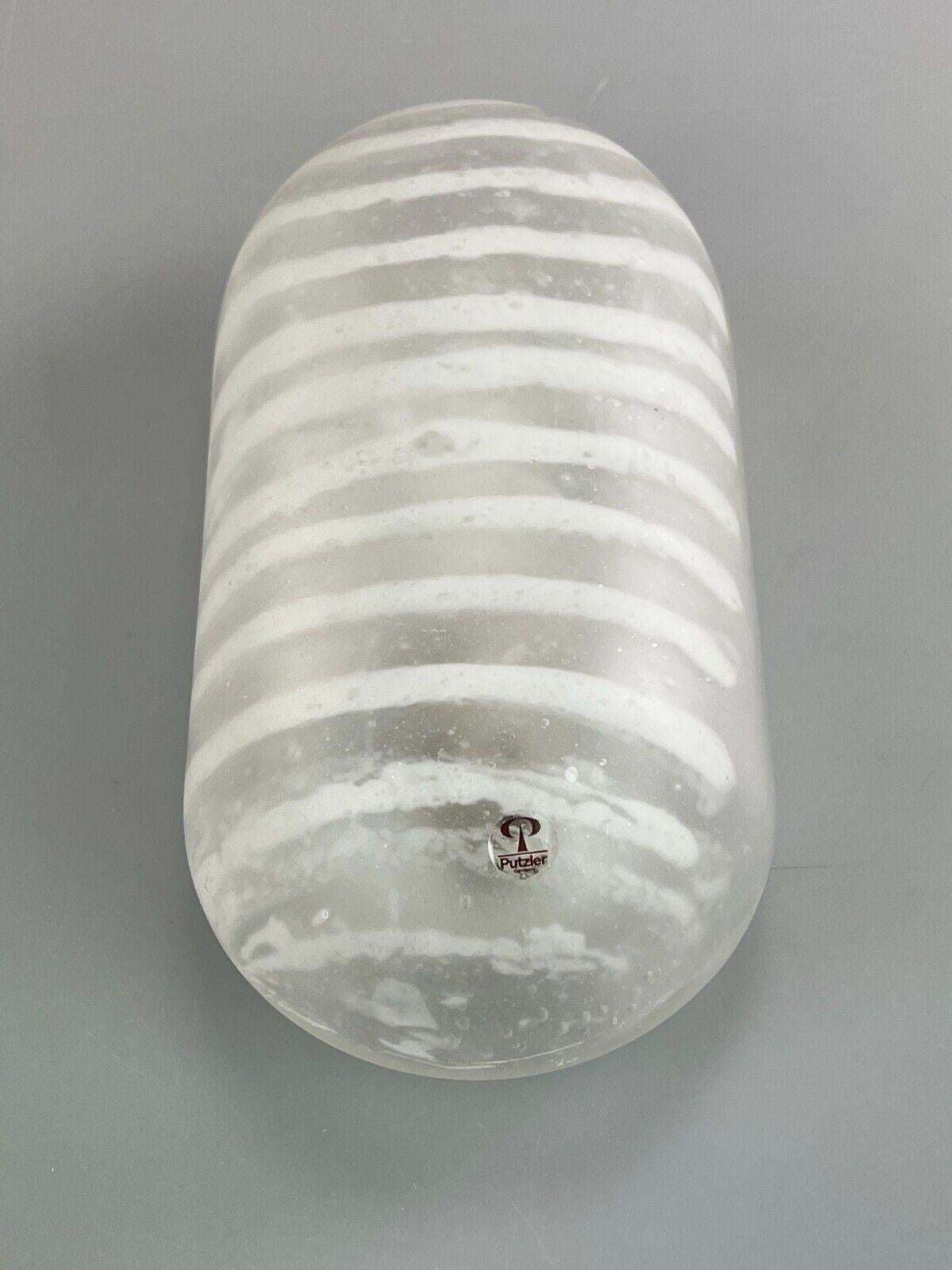 60s 70s Peill & Putzler Wall Lamp  Wall Sconce Glass Space Design Lamp 60s In Good Condition For Sale In Neuenkirchen, NI