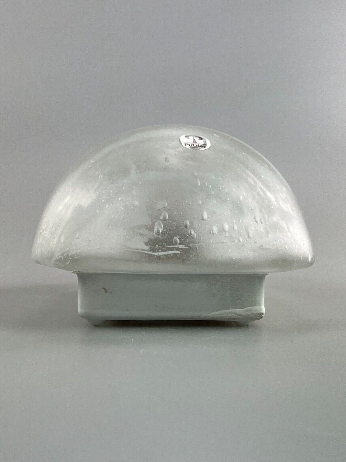 60er 70er Jahre Peill & Putzler Wandleuchte  Wandleuchter Glas A Space Design Lampe 60er Jahre (Ende des 20. Jahrhunderts) im Angebot