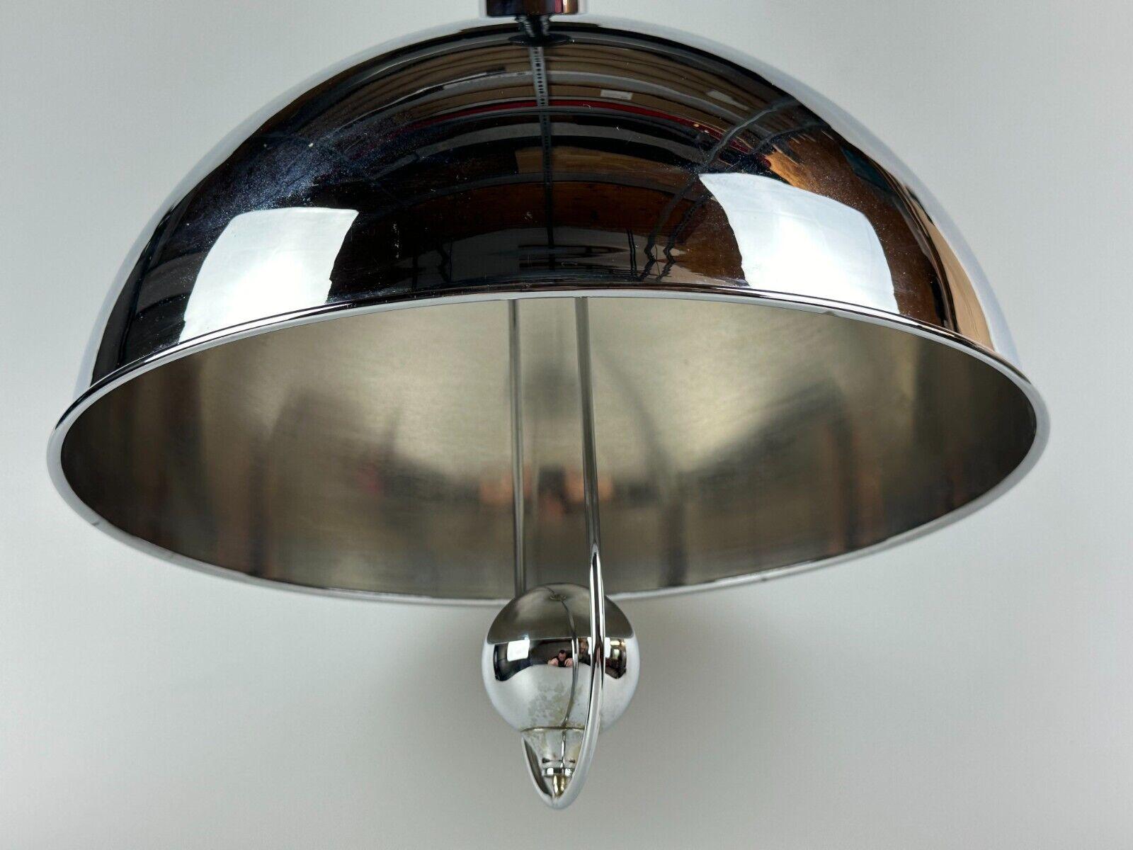 60s 70s pendant lamp hanging lamp Florian Schulz P58 brass Space Age In Good Condition For Sale In Neuenkirchen, NI