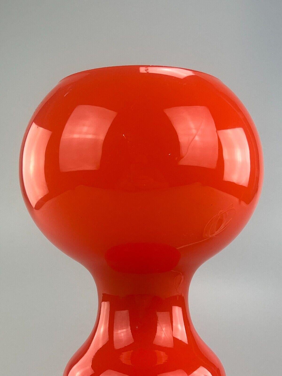 Glass 60s 70s Philips Tobruk table lamp designed by Jean-Paul Emonds-Alt Netherlands