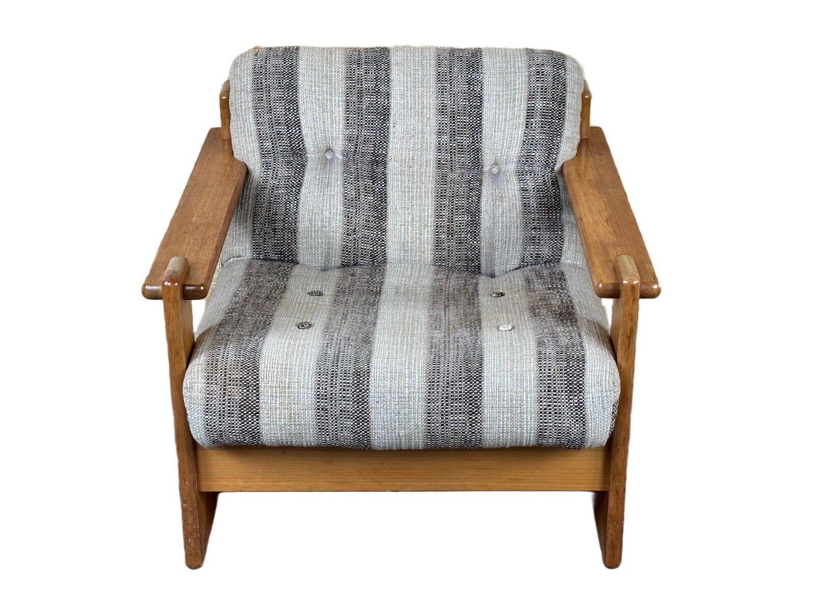 60s 70s pine easy chair lounge chair Danish Modern Design

Object: Easy Chair

Manufacturer:

Condition: good - vintage

Age: around 1960-1970

Dimensions:

Width = 78cm
Depth = 85cm
Height = 87cm
Seat height = 39cm

Other