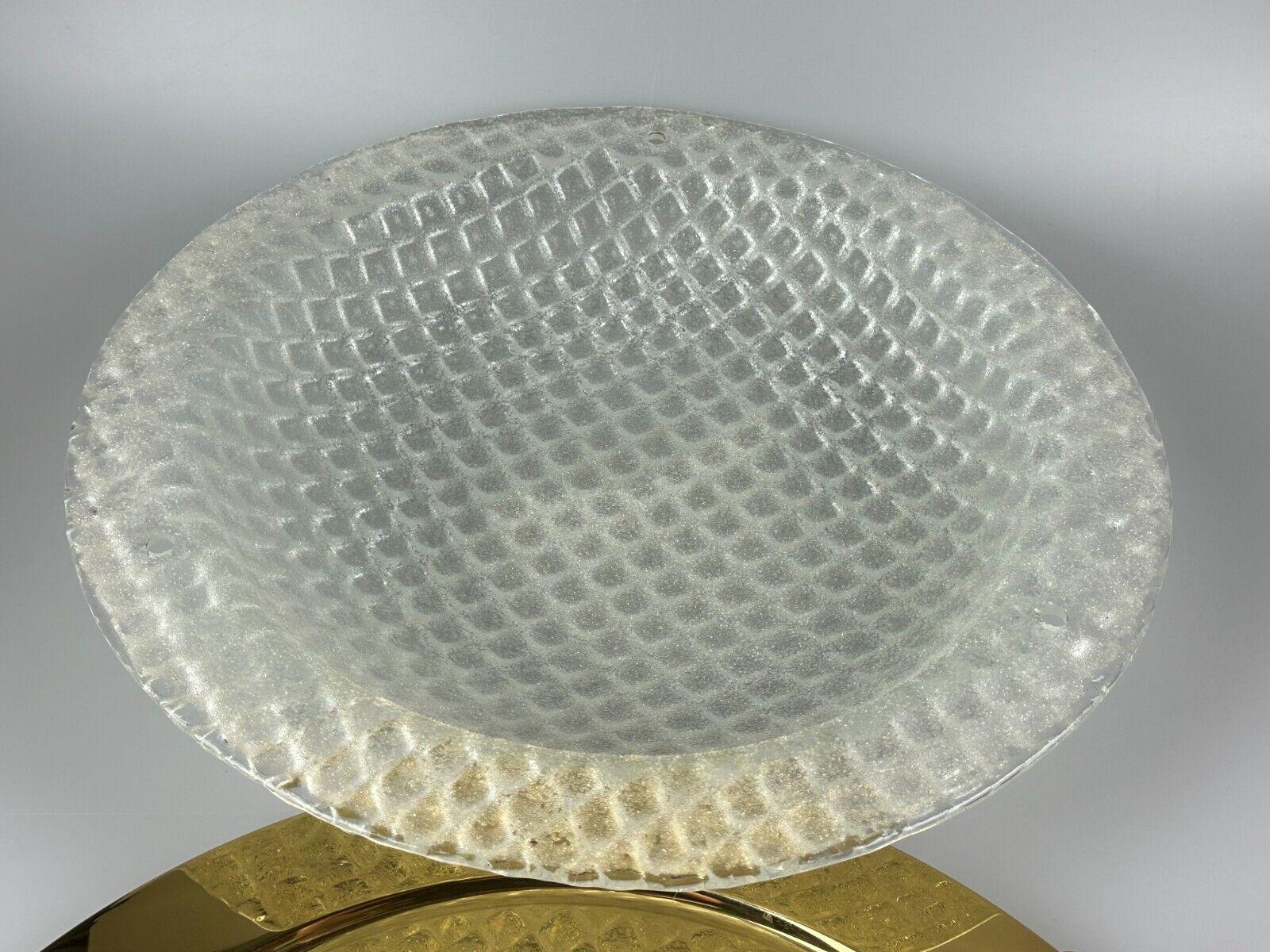 60s 70s Plafoniere ceiling lamp by Fischer Leuchten Germany Space Age For Sale 13