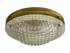 60s 70s Plafoniere Deckenleuchte von Fischer Leuchten Deutschland Space Age