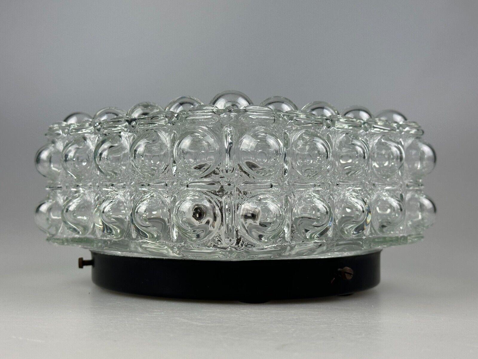 60s 70s Plafoniere ceiling lamp or wall lamp Bubble Glass Space Age For Sale 9