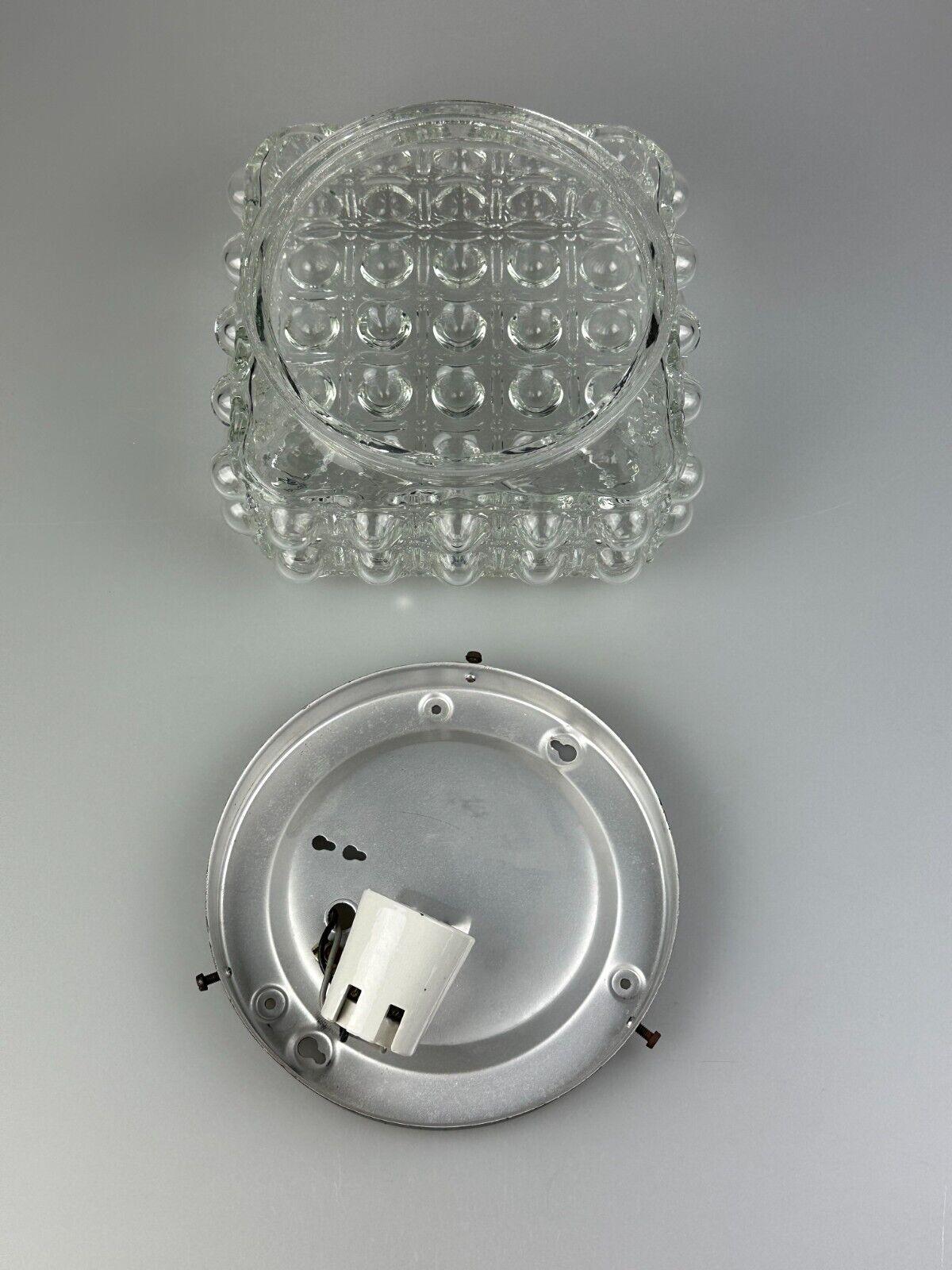 60s 70s Plafoniere ceiling lamp or wall lamp Bubble Glass Space Age For Sale 12