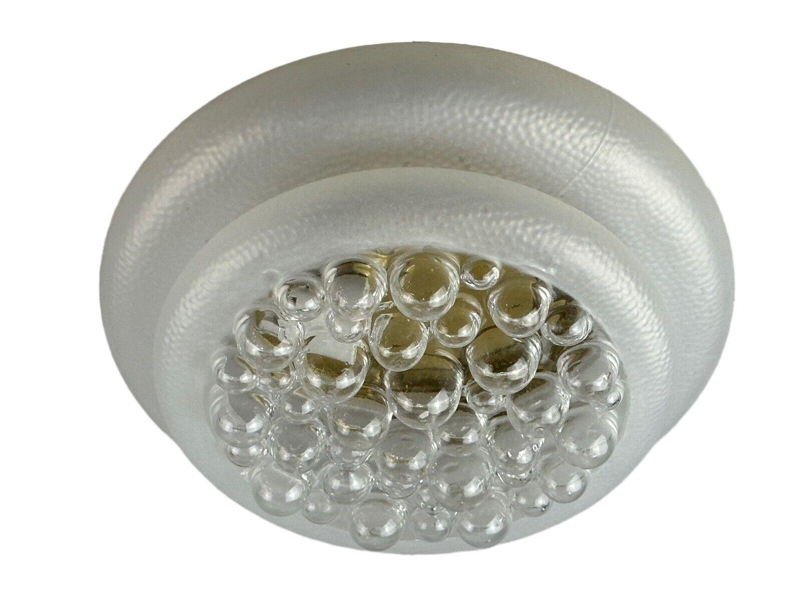 60s 70s Plafoniere ceiling lamp wall lamp bubble glass space age design

Object: ceiling lamp

Manufacturer:

Condition: good - vintage

Age: around 1960-1970

Dimensions:

Diameter = 27cm
Height = 12.5cm

Other notes:

E27 socket

The pictures