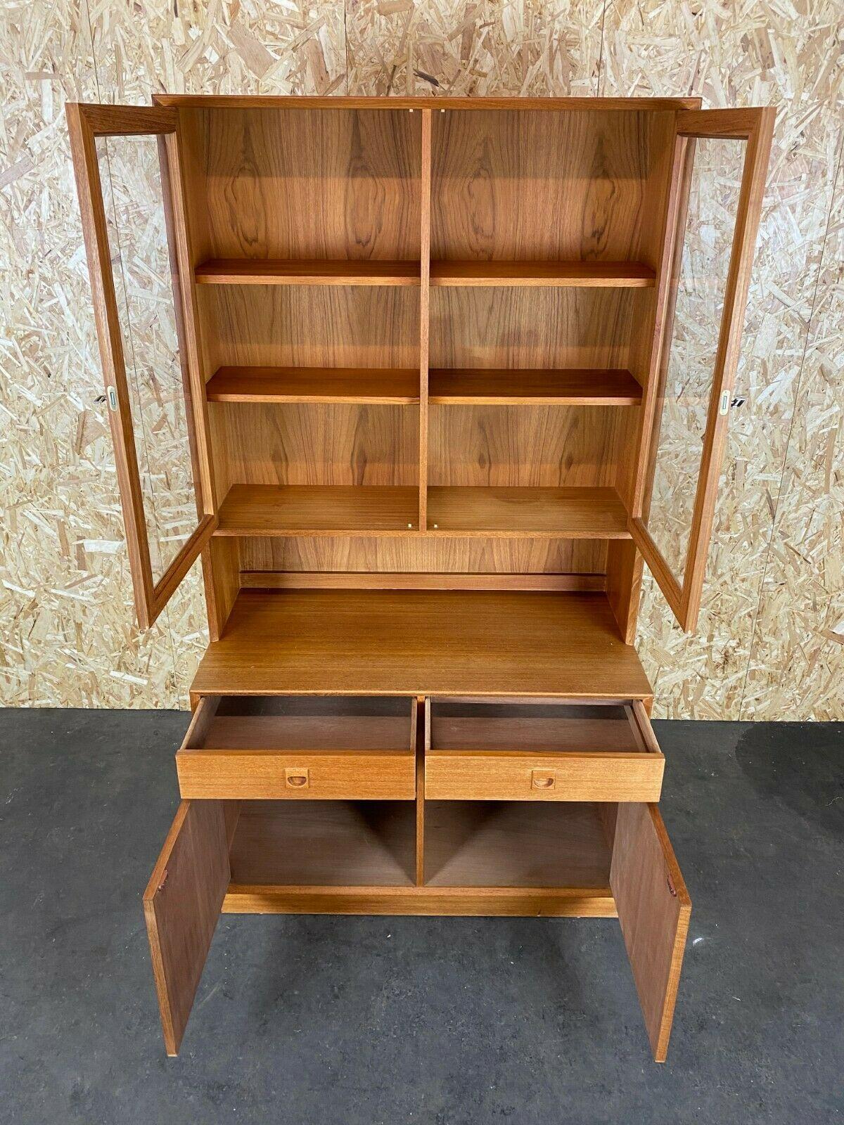 60s 70s Regal Bookcase Cabinet Erik Brouer pour Brouer Møbelfabrik Danish 6