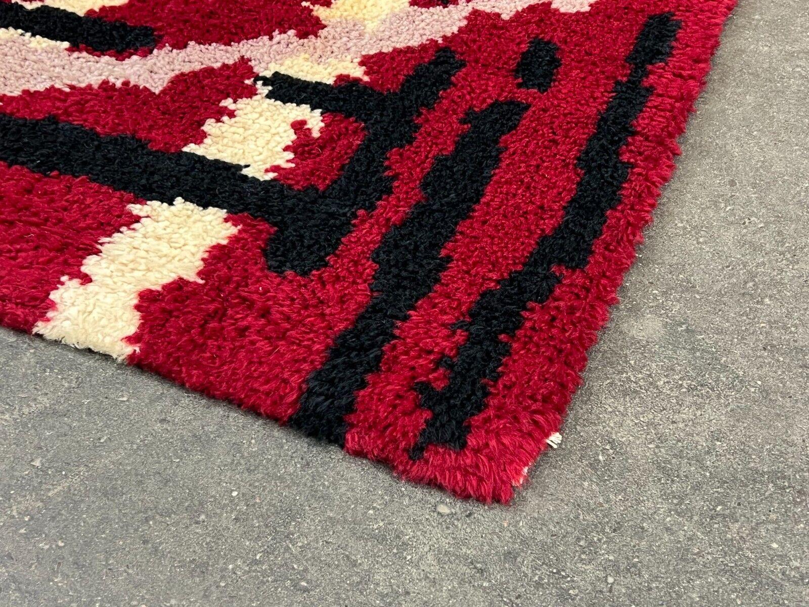 1960s-1970s Runner Rug Carpet Rug Space Age Denmark Danish Design For Sale 4