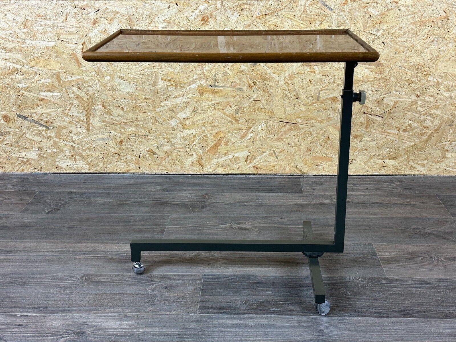60s 70s serving trolley dinette side table space age brown design For Sale 4