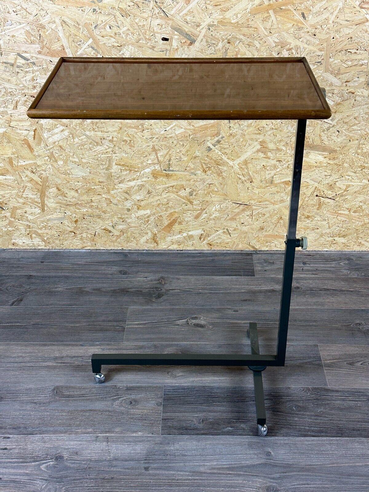 60s 70s serving trolley dinette side table space age brown design im Angebot 4