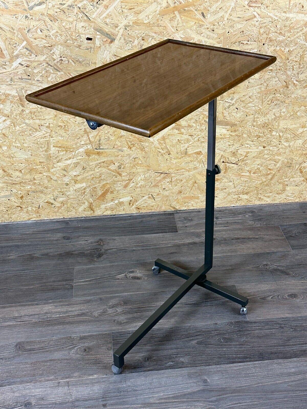 60s 70s serving trolley dinette side table space age brown design im Angebot 5