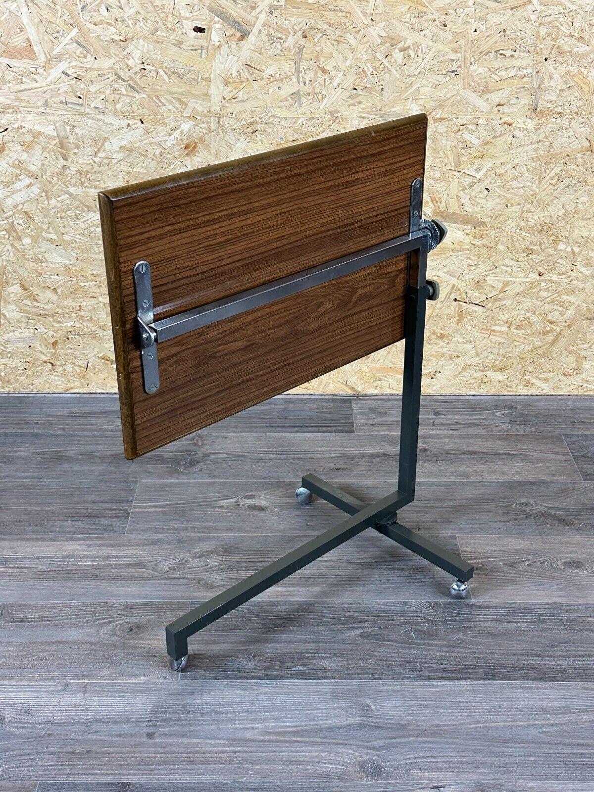60s 70s serving trolley dinette side table space age brown design im Angebot 6