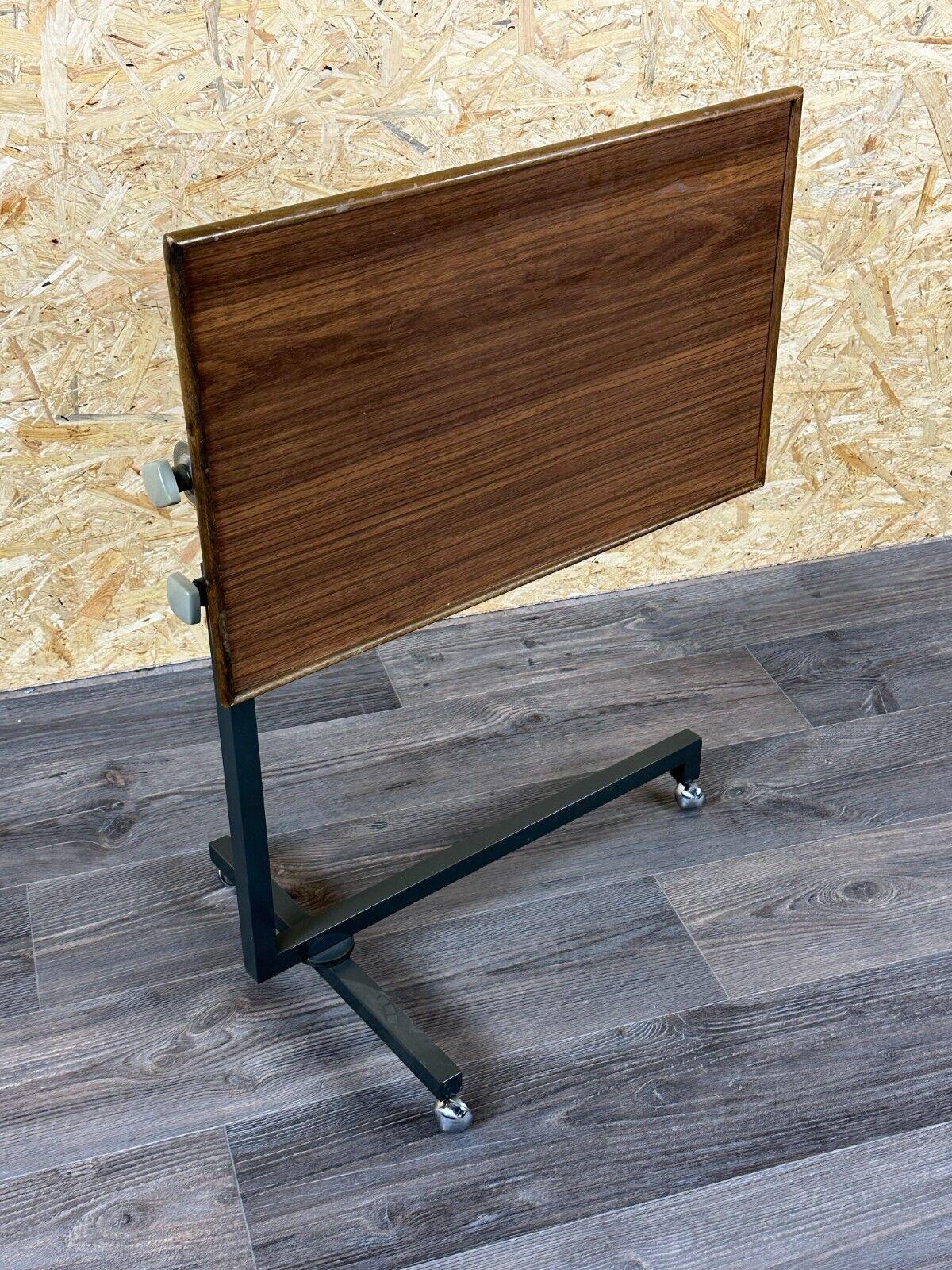 60s 70s serving trolley dinette side table space age brown design im Angebot 7