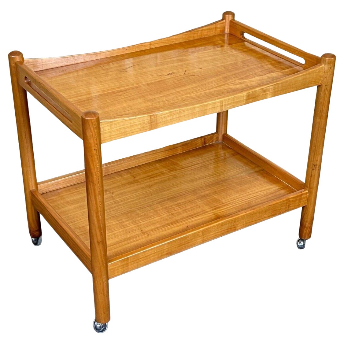 Table de service en forme de chariot, design moderne danois des années 60 et 70, Danemark