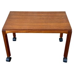 Used 60s 70s Side Table Teak Aksel Kjersgaard Odder Møbler Danish Denmark