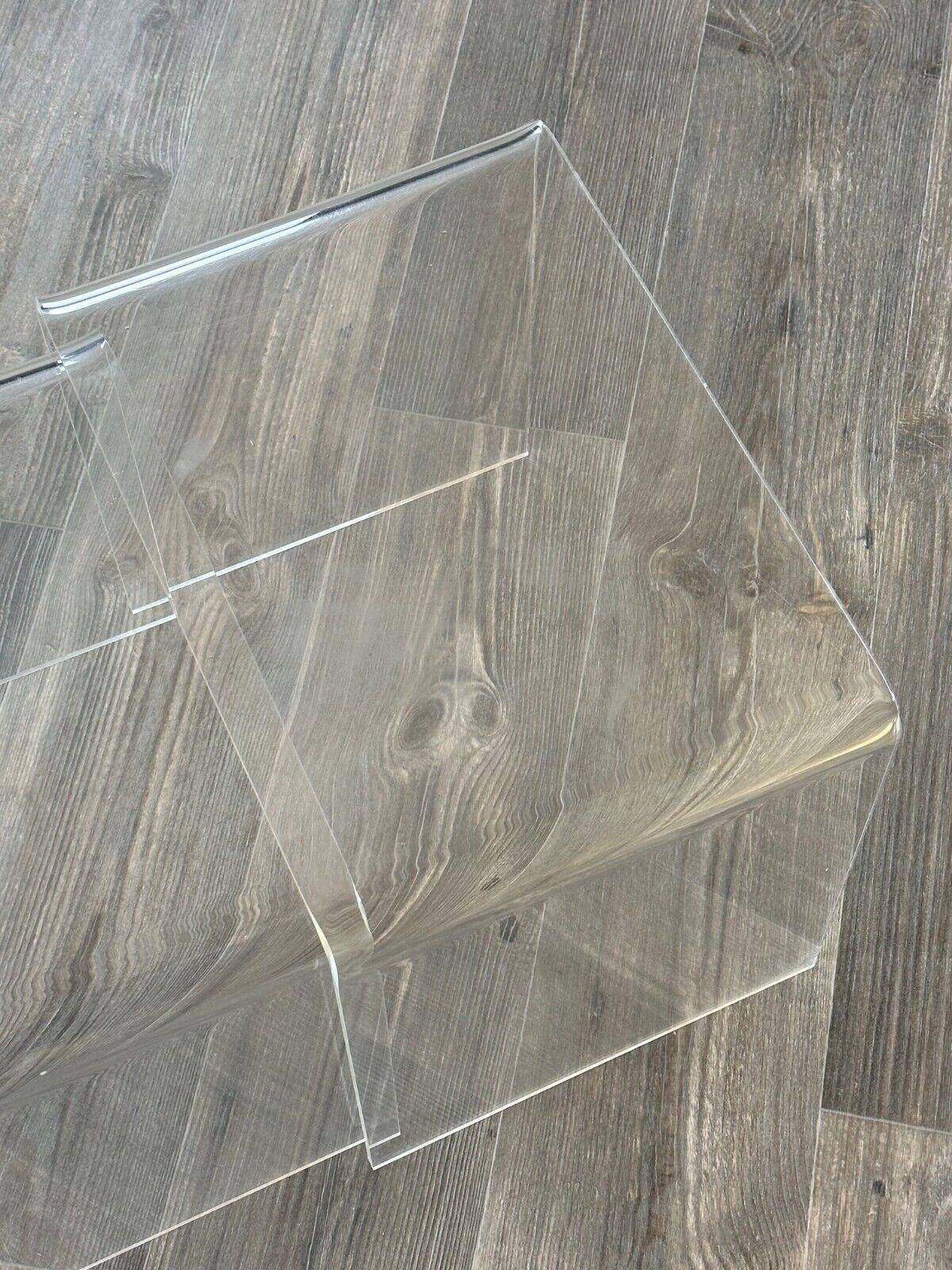 60s 70s Side Tables Nesting Tables Acrylic Plastic Space Age Design For Sale 11