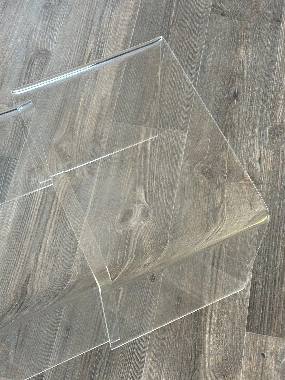 60s 70s Side Tables Nesting Tables Acrylic Plastic Space Age Design For Sale 10