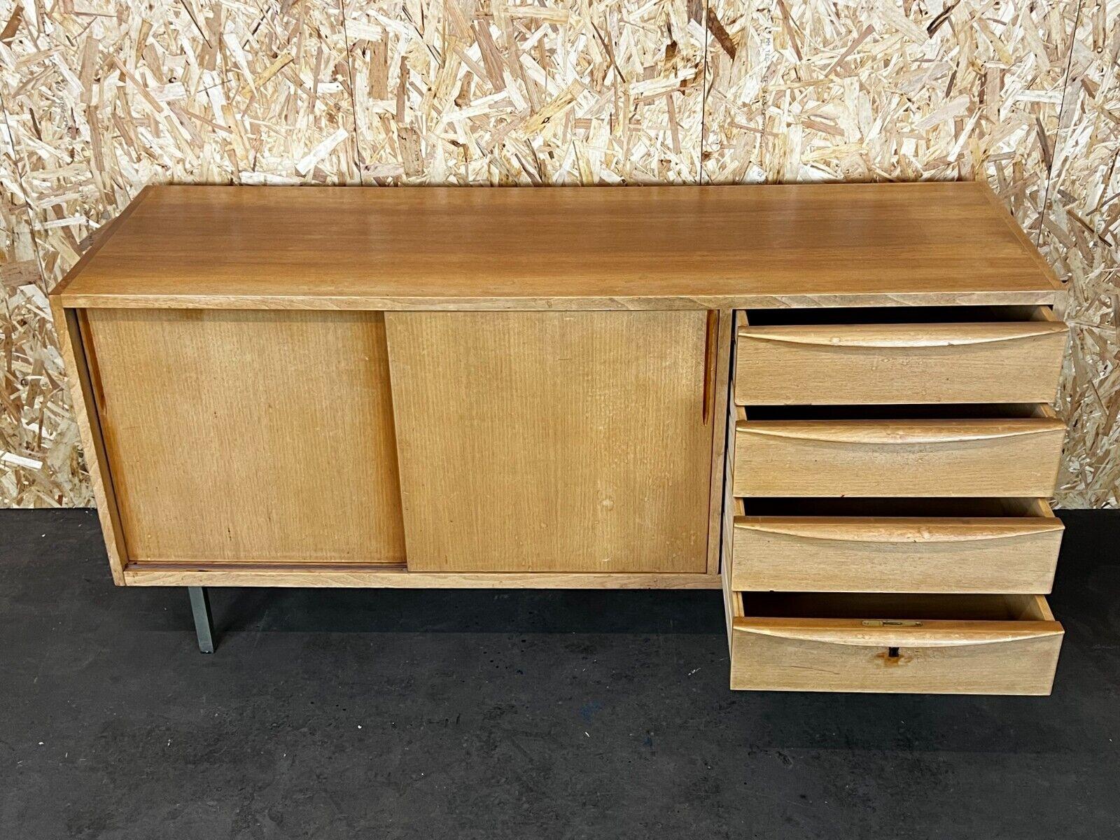 60s 70s Sideboard Credenza Cabinet Danish Modern Design Denmark 70s For Sale 2